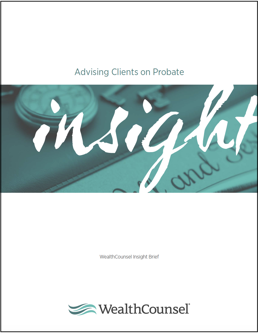 Advising Clients On Probate Thumbnail