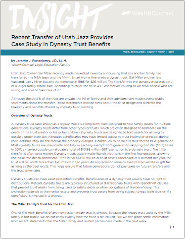 Ib Utah Jazz Legacy Trust Thumbnail