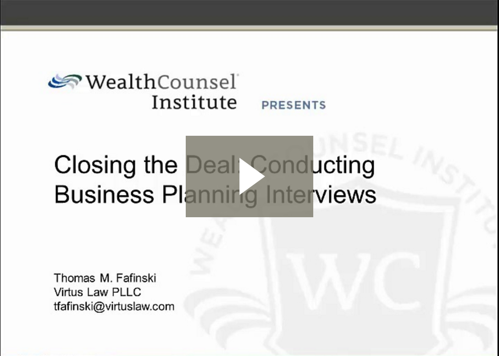 Closing The Deal Thumbnail